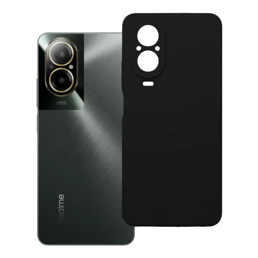 Silikónové 2mm puzdro REALME C67 4G čierne - 5