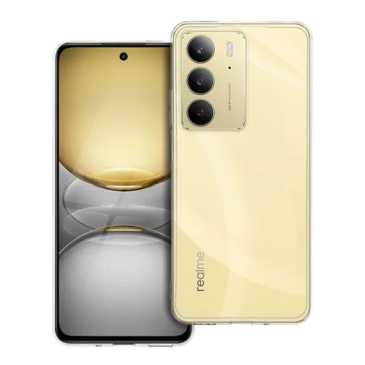 Átlátszó Tok 2 mm REALME C75-hez (kameravédelem) átlátszó - 1