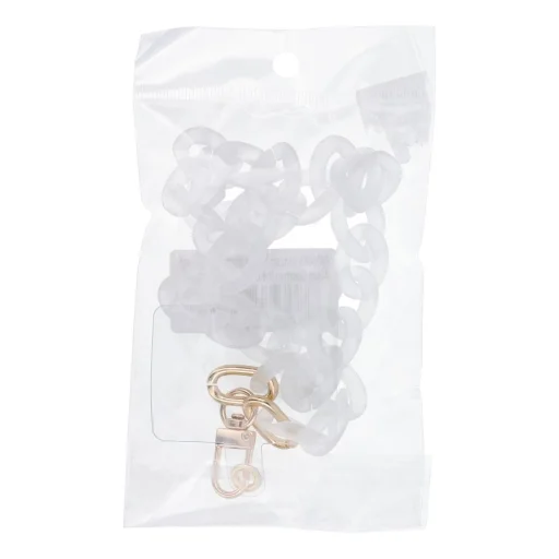 PANAMA Telefon csuklópánt, Telefon függő / zsinór hossza 40cm (20cm a hurokban) / csuklóra - fehér - 2