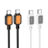 Cable USB C-USB C Hoco 3A 60W 1 m X108 fehér thumbnail