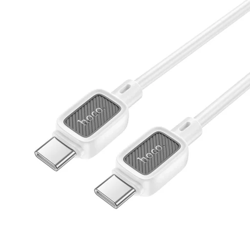Cable USB C-USB C Hoco 3A 60W 1 m X108 fehér - 1