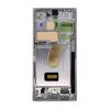 LCD kijelző + Érintőpanel + Előlap Samsung S918 Galaxy S23 Ultra Levendula (Szerviz csomag) thumbnail