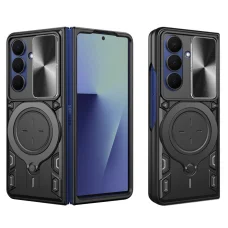  Samsung Galaxy Z Fold7 Fekete Techsuit CamGuard Pro tok