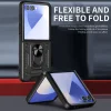  Samsung Galaxy Z Flip7 Zöld Techsuit CamShield sorozat tok - 2