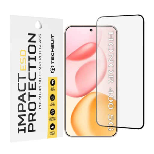 Techsuit - ESD Üvegszálas Védőöltözet - Honor 400 - Fekete üvegfólia - 1