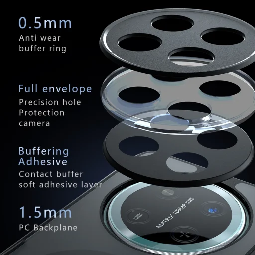 Techsuit - PureFrost MagSafe tok - Honor Magic7 Lite / X9c - Matt fekete. - 5