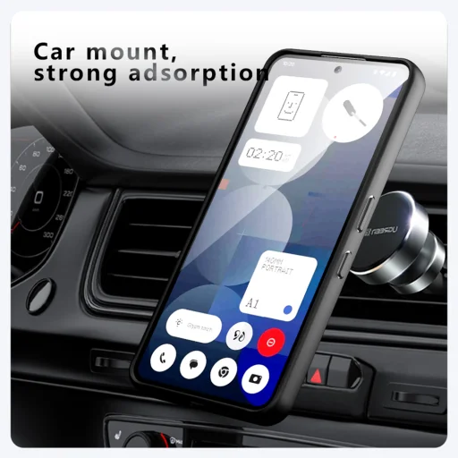 Techsuit PureFrost MagSafe tok - Nothing Phone (3a) - Matt Fekete. - 6