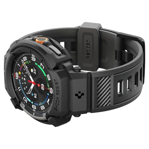 Spigen Rugged Armor "pro" Samsung Galaxy Watch 8 Classic (46 mm) Matt Fekete - 6