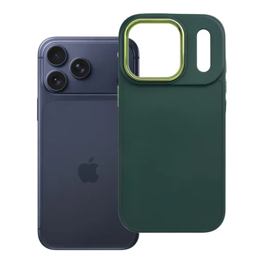 iPhone 17 Pro zelený obal FRAME - 7