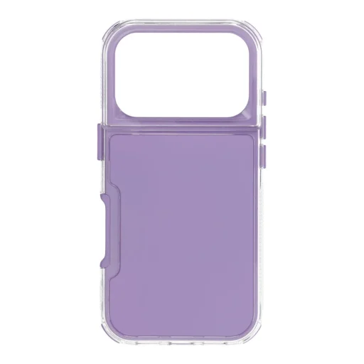  iPhone 17 Pro Világos lila MATRIX tok - 1