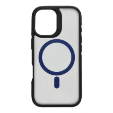  iPhone 17 kék NEO tok, MagSafe kompatibilis tok