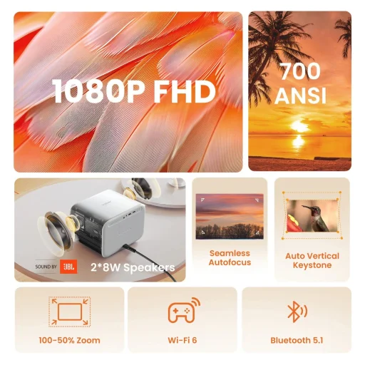 Yaber L2s LCD FullHD 1080p JBL hangszórókkal  - 5