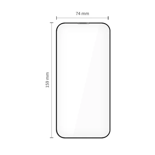  iPhone 17 Pro Max Fekete Tech-protect Quick Set+ 2-csomag üvegfólia - 3