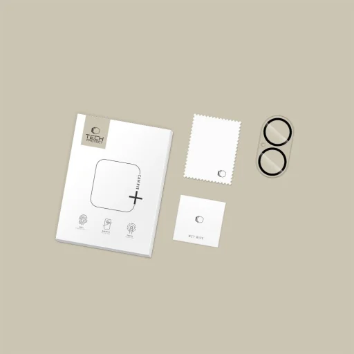  iPhone 17 Clear Tech-Protect Cam Fit+ kamera üvegfólia - 4