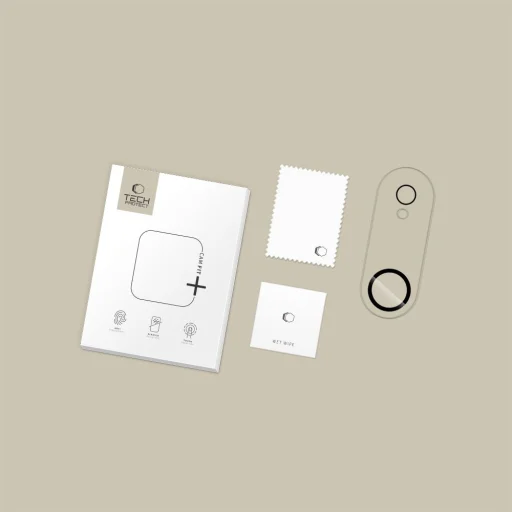  iPhone 17 Átlátszó Tech-Protect Cam Fit+ kameraüveg - 4