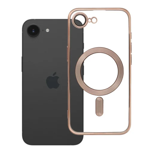 iPhone 16e/17e ELECTRO MAG COVER puzdro, hnedé puzdro kompatibilné s MagSafe - 7
