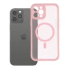 FULL MATTE MAG COVER tok MagSafe kompatibilis IPHONE 12 Pro Max-hoz világos rózsaszín thumbnail