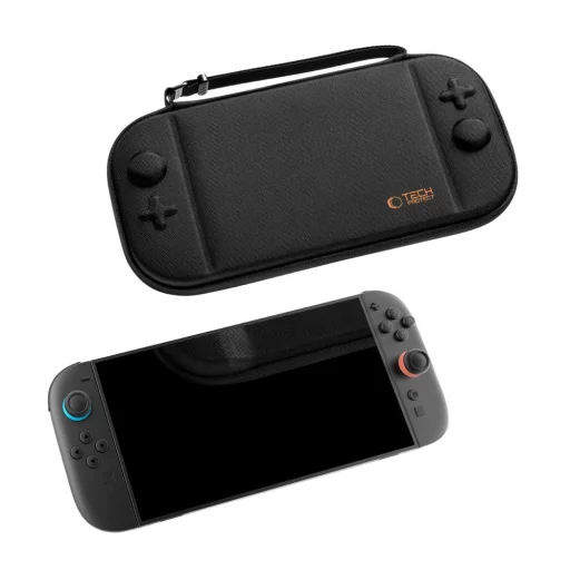 Tech-protect Slim Pouch Nintendo Switch 2 Fekete tok - 5