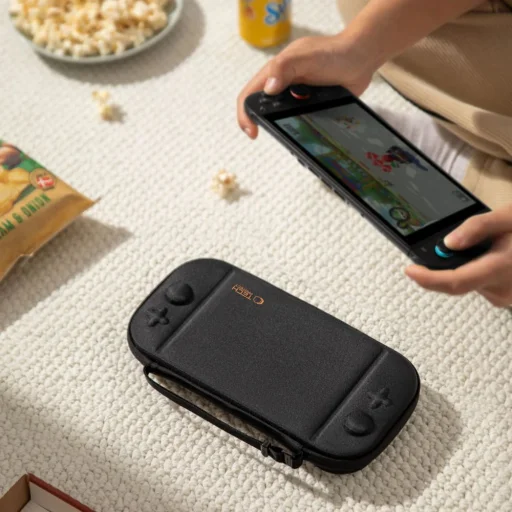 Tech-protect Slim Pouch Nintendo Switch 2 Fekete tok - 10