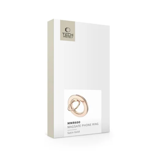 Tech-protect Mmr600 Mágneses Magsafe Telefon Gyűrű Szatén Arany - 6
