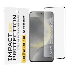 Samsung Galaxy S24 - Techsuit - ESD üveg - Fekete üvegfólia