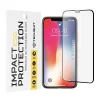 iPhone X / iPhone XS / iPhone 11 Pro - ESD Védőüveg - Fekete - Techsuit üvegfólia