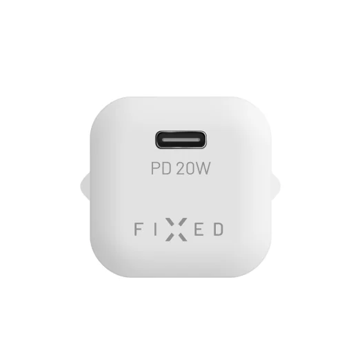 Fixed - Mini fali töltő (FIXC20M-C-WH) - Type-C, Power Delivery 3.0, 20W - Fehér - 2