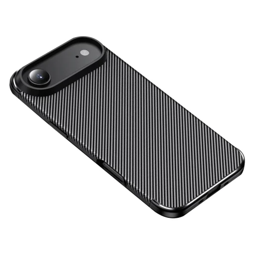  iPhone 17 Air Fekete Techsuit CarbonFiber tok - 1