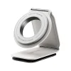 Baseus - PrimeTrip sorozat C02 autós tartó (C40169002213-00) - PU bőr, 360°, 25N, sokoldalú rögzítési lehetőség - Holdfehér thumbnail