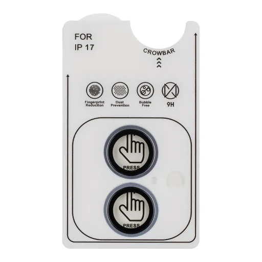  Apple iPhone 17 Kék OBAL:ME Kameralencse védő üvegfólia - 3