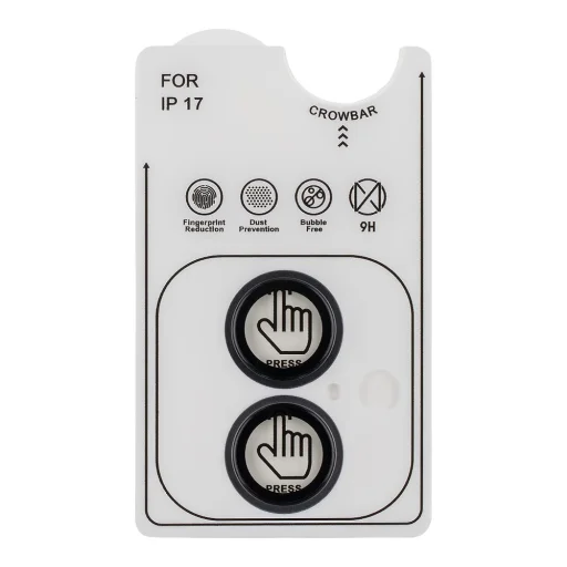  Apple iPhone 17 Fekete OBAL:ME Lencsevédő üvegfólia - 3