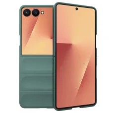  Samsung Galaxy Z Flip7 Zöld Techsuit Magic Shield tok