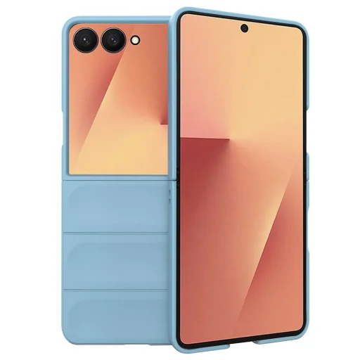 Modré puzdro Techsuit Magic Shield pre Samsung Galaxy Z Flip7 - 1