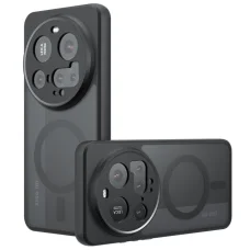 MagSafe tok - Techsuit PureFrost - Xiaomi 15 Ultra - Matt Fekete.