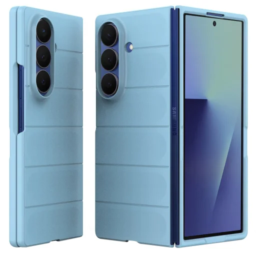  Samsung Galaxy Z Fold7 Kék Techsuit Magic Shield tok - 1