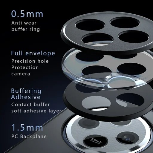 Xiaomi Redmi 14C - Techsuit PureFrost MagSafe - Matt Fekete tok - 5