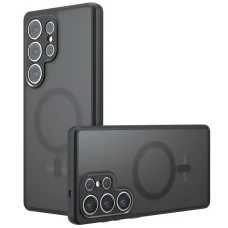 Techsuit PureFrost MagSafe tok - Samsung Galaxy S24 Ultra - Matt fekete
