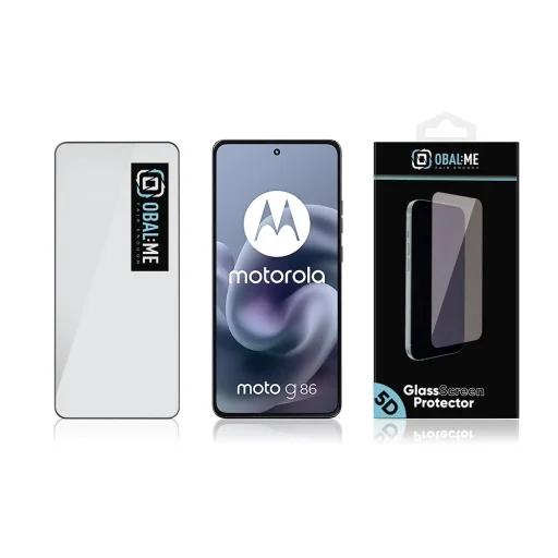  Motorola G86/G86 Power Fekete OBAL:ME 5D üvegfólia - 3