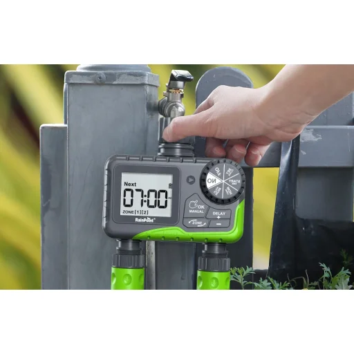 2 zónás öntözésvezérlő időzítővel Raintpoint ITV205 - 6