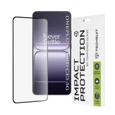 Teljes borítású / Teljes ragasztású üvegfólia - Techsuit - 111D - OnePlus Nord CE5 - Fekete üvegfólia
