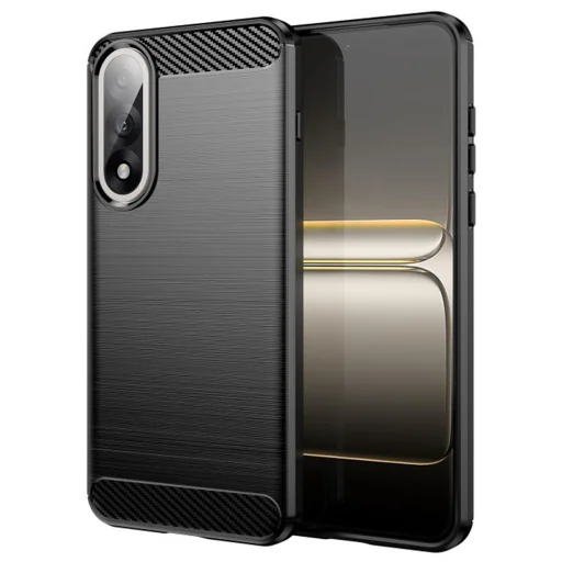 OnePlus Nord 5 - Techsuit - szénszilikon tok - fekete - 1