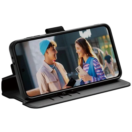 CARE by PanzerGlass Feature Wallet Kickstand Samsung Galaxy A36 5G tok - Fekete - 4