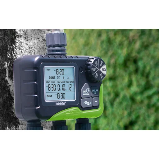 3 zónás öntözésvezérlő időzítővel RainPoint ITV305 - 7