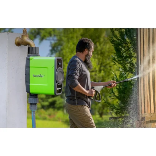 1-zónás WiFi locsoló időzítő kapuval RainPoint WiFi - 9