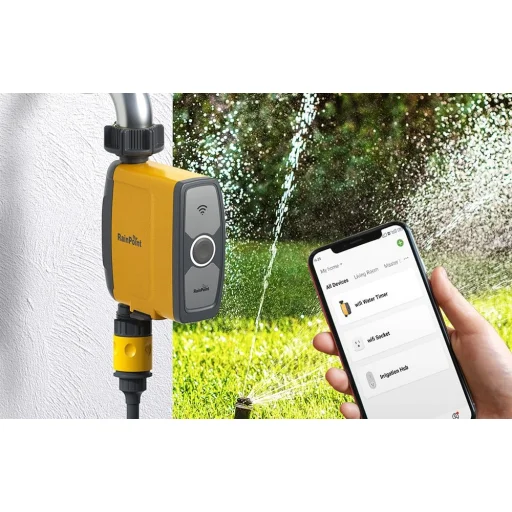RainPoint 1 zónás intelligens locsoló időzítő alkalmazással - 4