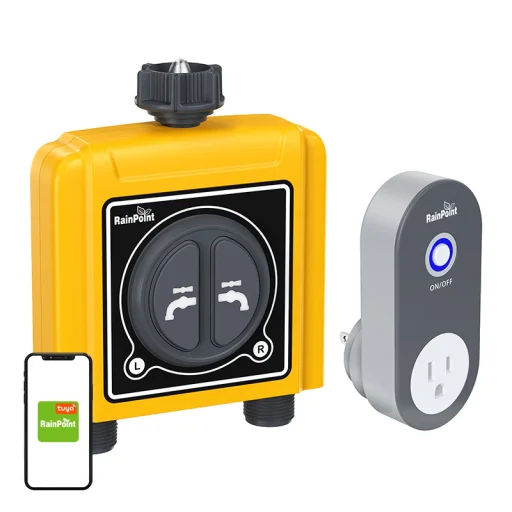 2-Zone Smart Hose Timer RainPoint with app - 1