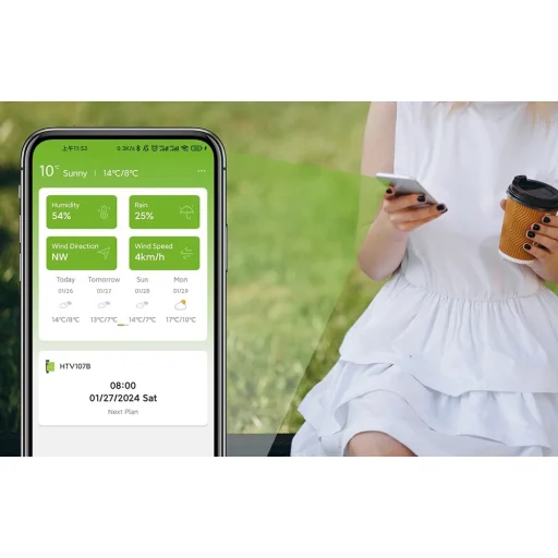 RainPoint 1 zónás öntözésvezérlő alkalmazással - 4