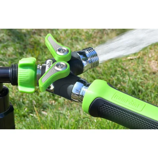 Kettős kerti tömlő osztó RainPoint - 2