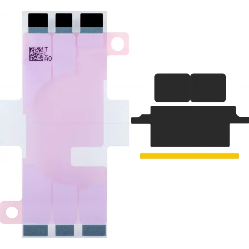Akkumulátor Apple iPhone 11 készülékhez, integrált BMS Flex csíkkal (hegesztés nélküli) - 3