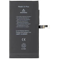 Akkumulátor Apple iPhone 15 Plus készülékhez, integrált BMS flexszal (nincs szükség ponthegesztésre)
